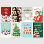 100 BRANDNEUE Weihnachtskarten, Grusskarten mit Kuvert sk 5221 